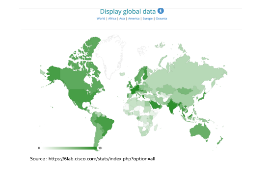 IPv6 Map