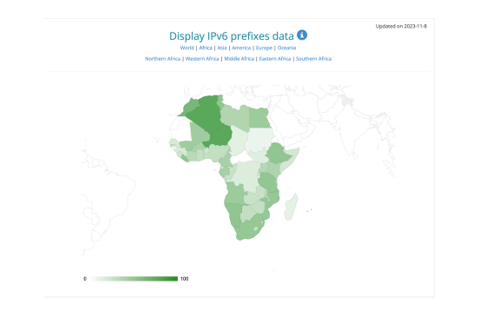 IPv6 Map